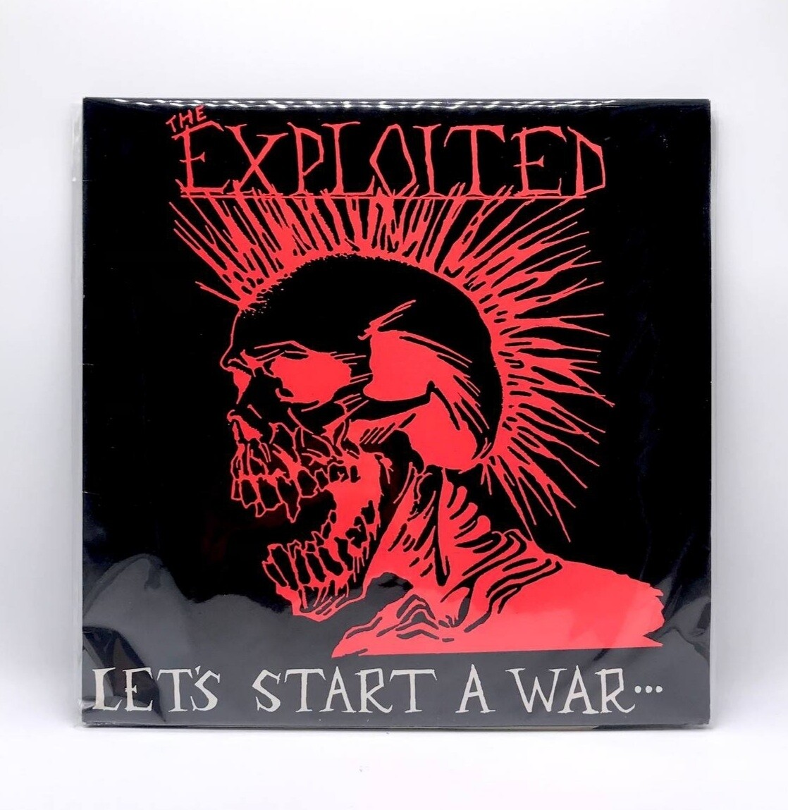 [USED] THE EXPLOITED -LETS START A WAR- LP