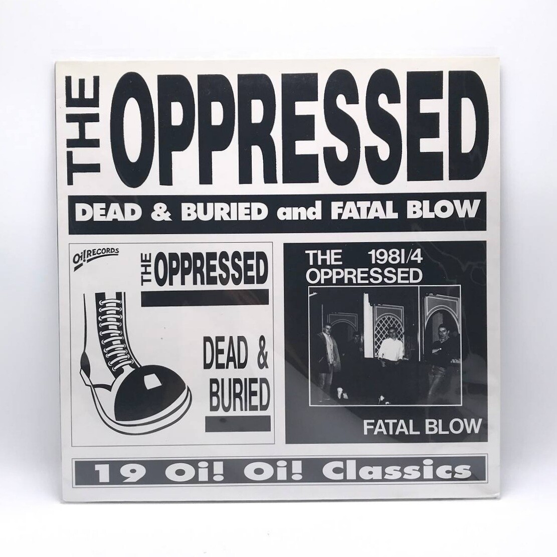 [USED] THE OPPRESSED -DEAD & BURIED AND FATAL BLOW- LP
