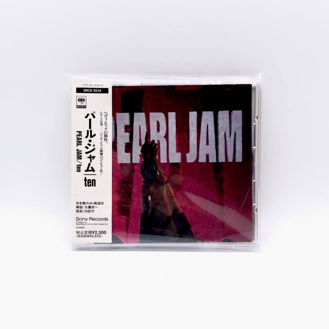 [USED] PEARL JAM -TEN- CD (JAPAN PRESS)