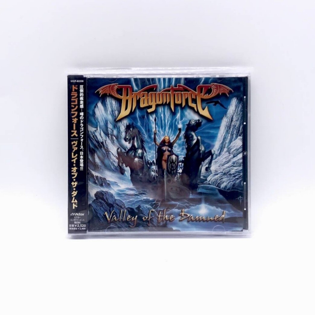 [USED] DRAGONFORCE -VALLEY OF THE DAMNED- CD (JAPAN PRESS)