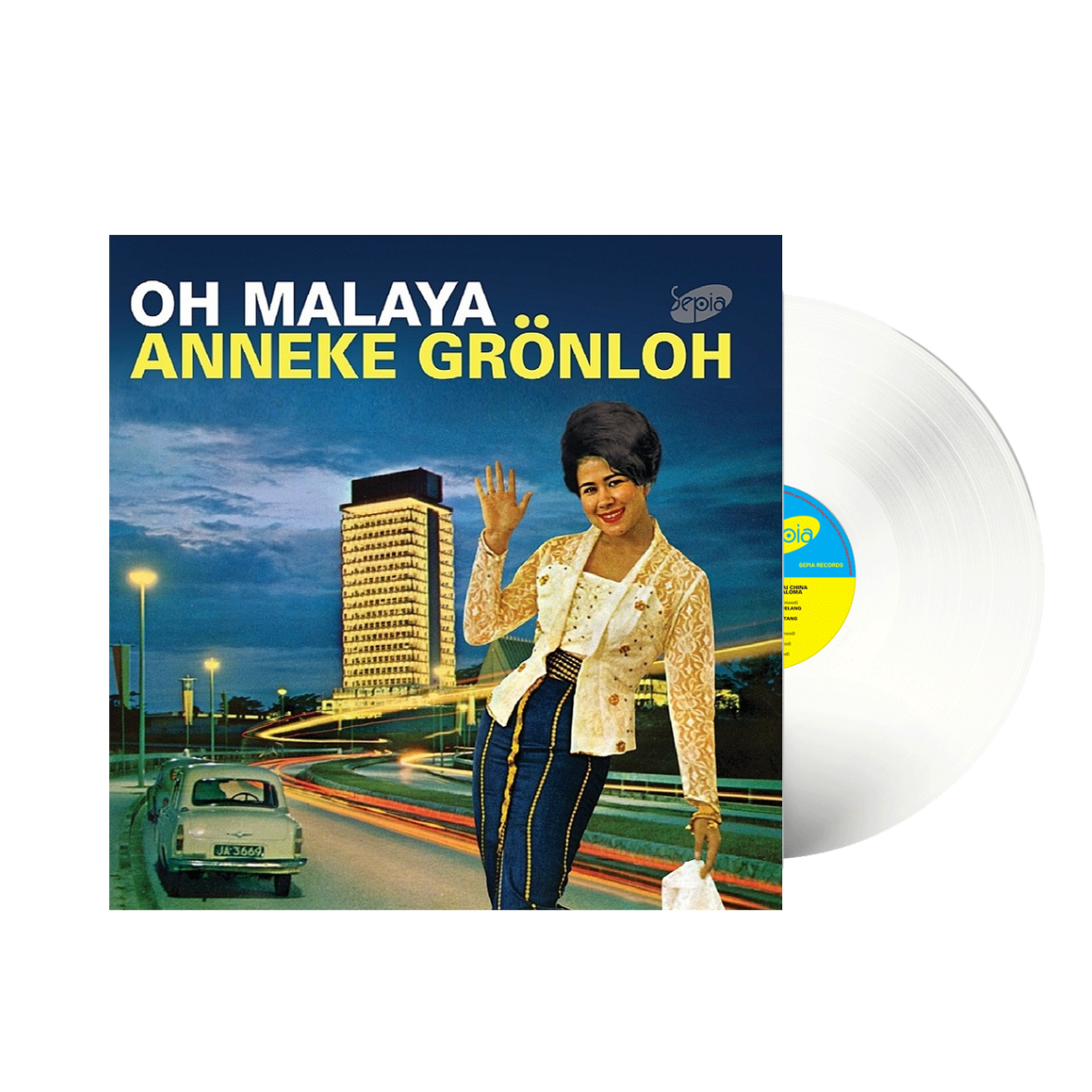 [PRE ORDER] ANNEKE GRONLOH -OH MALAYA: WITH ORCHESTRA DIRECTED BY GER VAN LEEUWEN- LP & CD