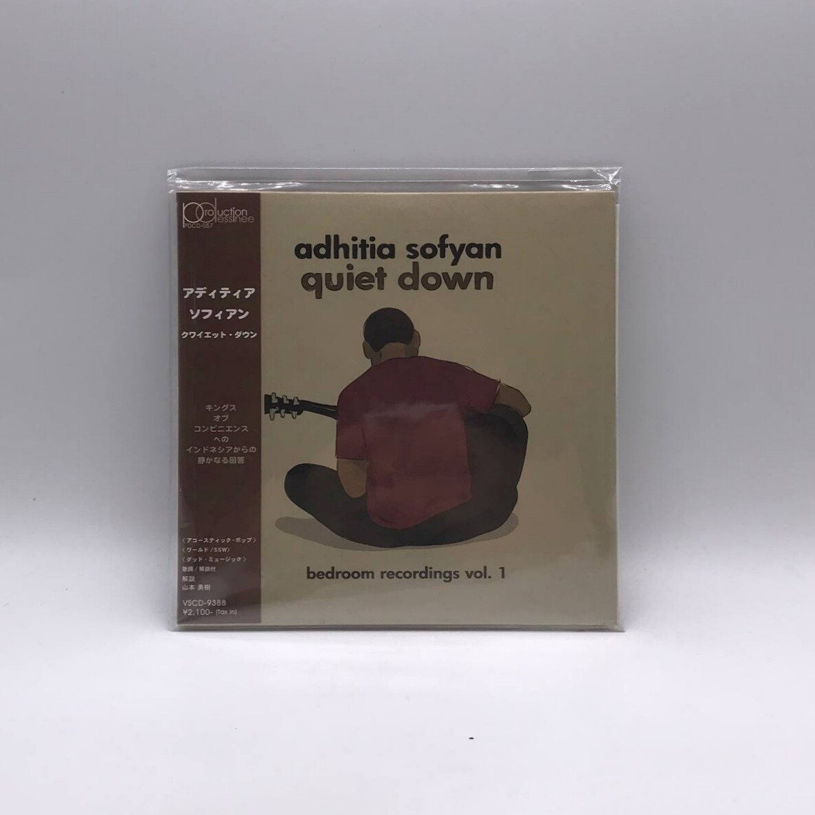 [USED] ADHITIA SOFYAN -QUIET DOWN- CD (JAPAN PRESS)