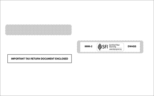W2 Self-Seal Envelope #9999-2 (Set of 100)