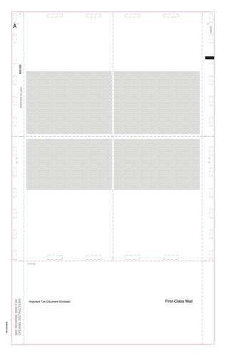 Z-Fold W-2 #5225 (Pk. of 500 Forms)