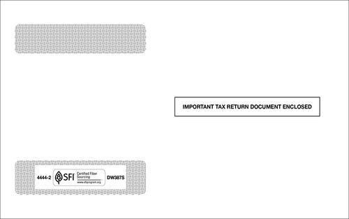 W2 Self-Seal Envelope #4444-2 (Set of 100)