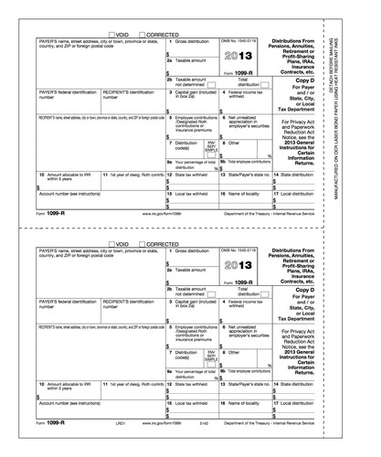 1099 Form #5143 (Pkg. of 100 Forms) 1099 Form #5143 (Pkg. of 100 Forms)
