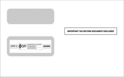 ACA 1095CENV Employer Provided Health Ins. Coverage Double Window Env. (Set of 100) ACA 1095CENV Employer Provided Health Ins. Coverage Double Window Env. (Set of 100)
