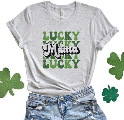 Adult Lucky Mama Tshirt