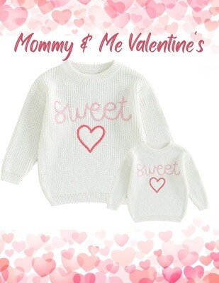 Mommy Valentine Sweater