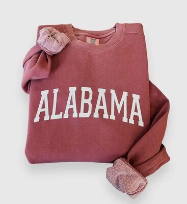 Alabama Comfort Colors Sweatshirt