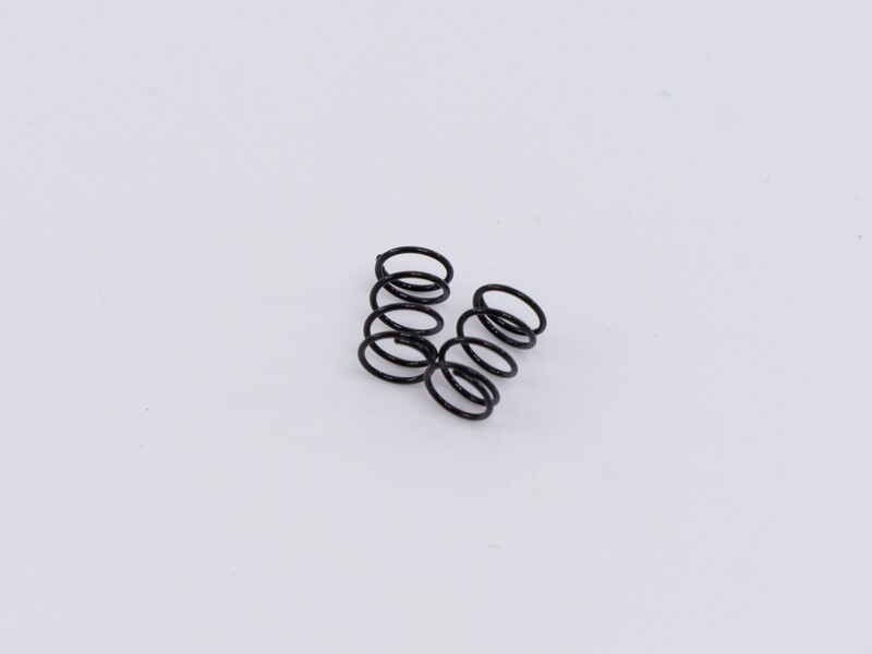 12th Scale Side Springs, Black (X Hard)