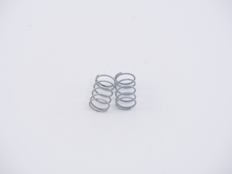 12th Scale Side Springs, White (Soft)
