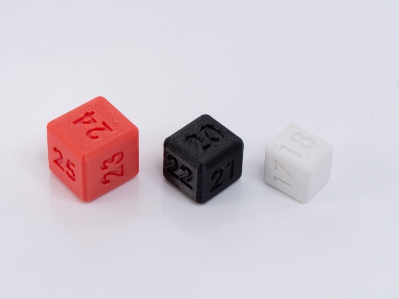 RIDE HEIGHT DICE 17-25mm (Qty 3)