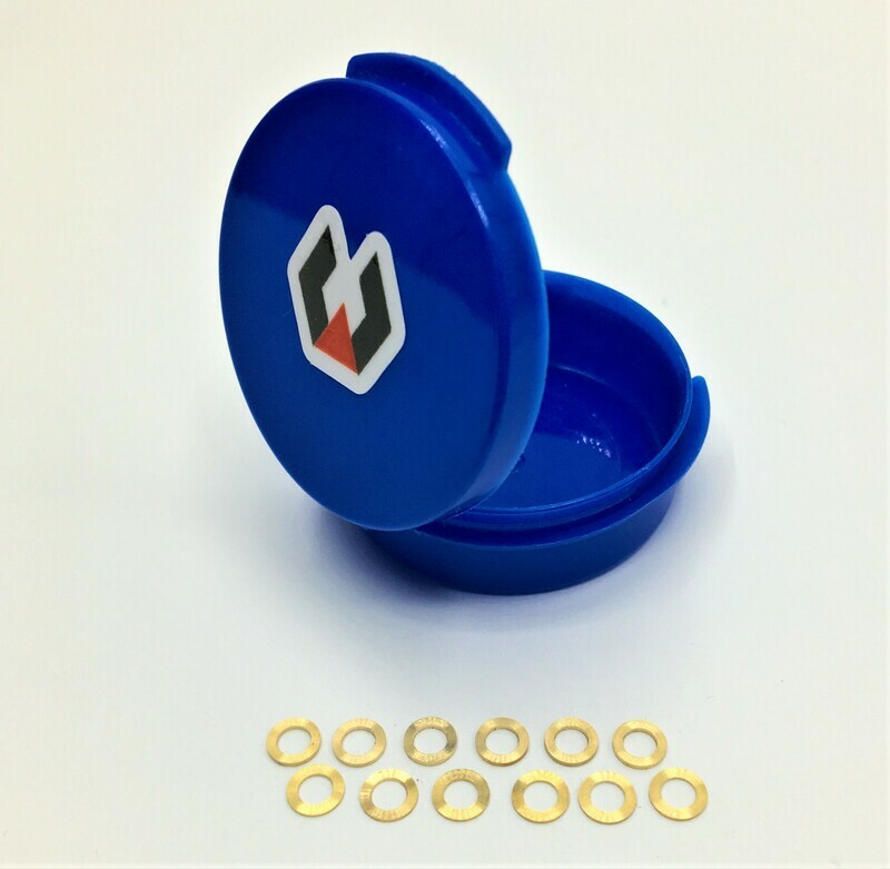 M-CODE MOTOR SHIM KIT (12pcs) Brass