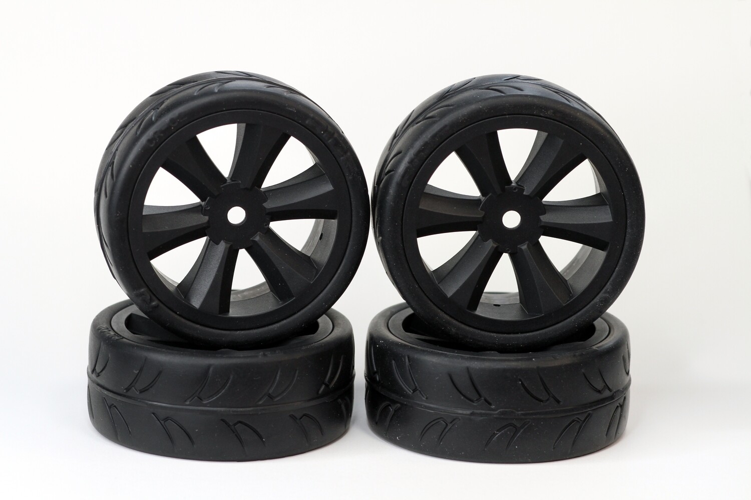 G-Spec VTA Tires (Set of 4) Pre glued, VTA Edge Wheel, Black main image 0