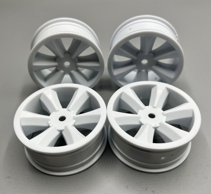 Gravity RC Edge wheel, (White) (4)