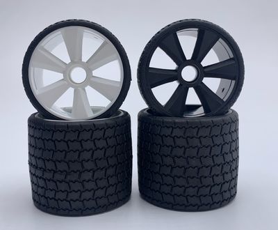TYPE12 12th scale rubber tires