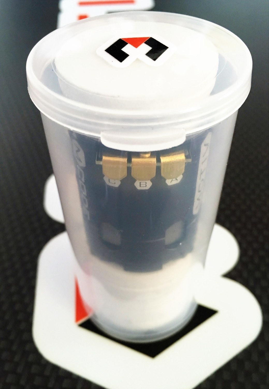 Motor Storage Tube With Support Cushions