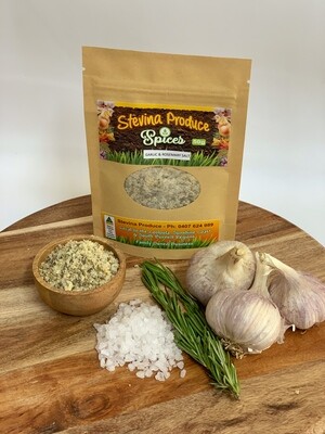 Garlic & Rosemary Salt 50g
