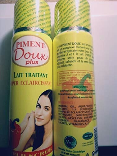 Piment Doux Plus Extreme Whitening Body Milk With Fruits Acid/500 ML
