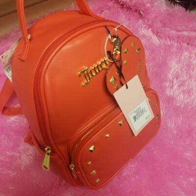 Juicy couture faux leather red bag
