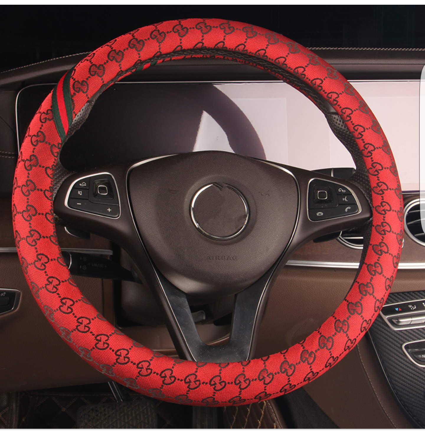 Faux Leather Car Steering Wheel Cover for All Model