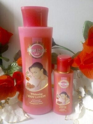 NEW LIGHT BODY LOTION 400ml + BODY OIL