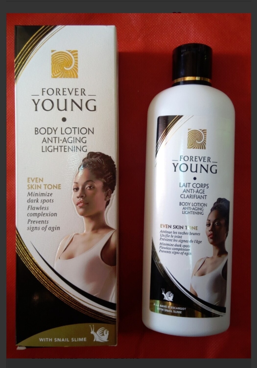 FOREVER YOUNG  Body Lotion ANTI AGING & LIGHTENING BEAUTY Lotion  250 ml
