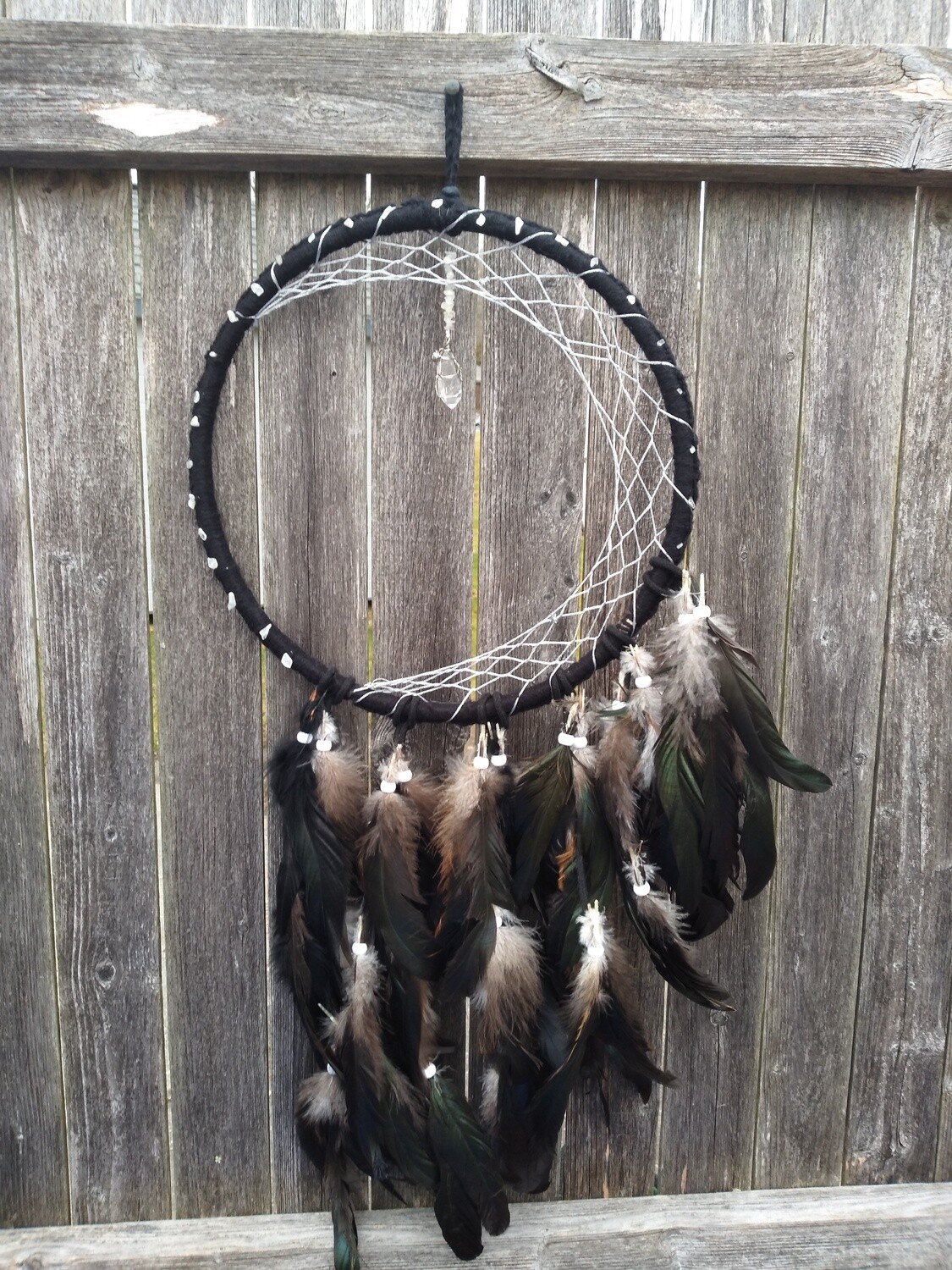 Large Sized Crescent Moon  Dream Catcher