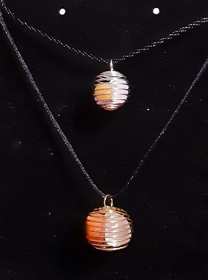 Crystal Cage Necklace