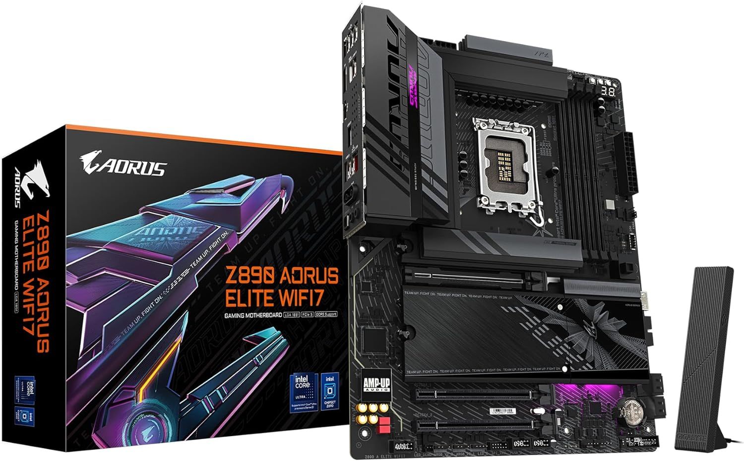 Gigabyte Z890 Aorus Elite WIFI 7 w/THUNDERBOLT motherboard &amp; 512GB NVME with macOS installed