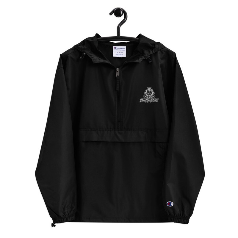DJMH MUSIC Embroidered Champion Packable Jacket