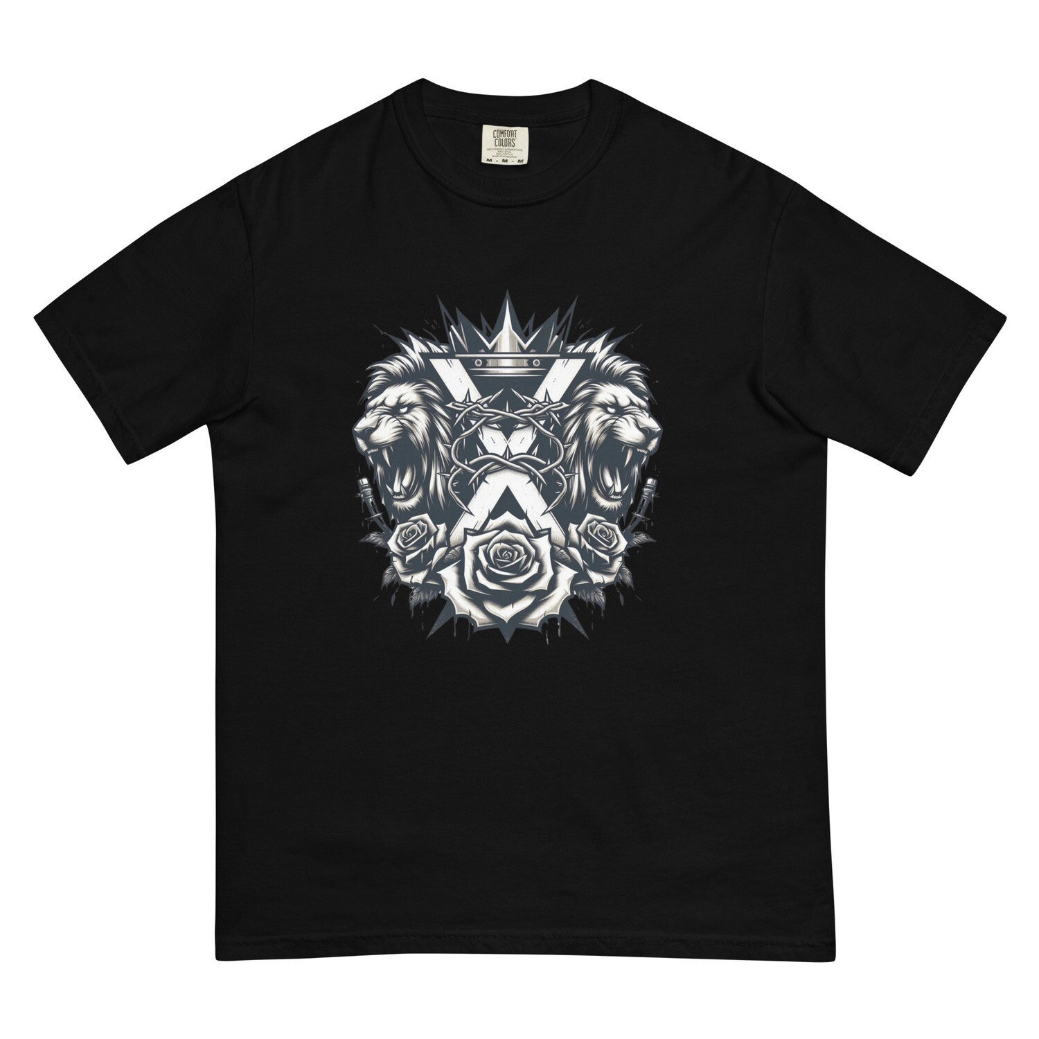Beast X Beast Unisex garment-dyed heavyweight t-shirt