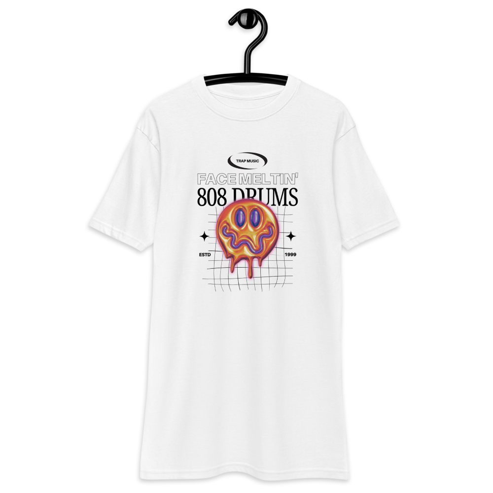 Trap Music &amp; 808 Men’s premium heavyweight tee