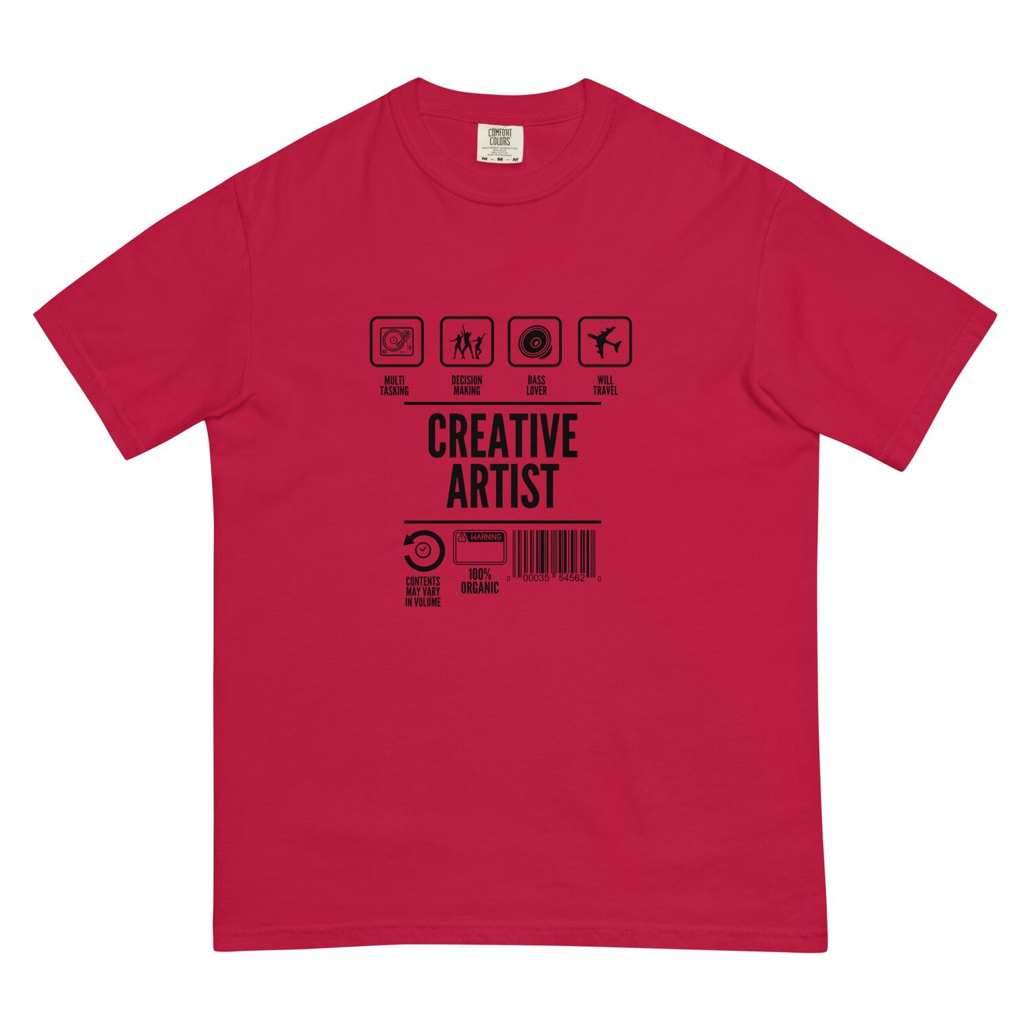 Creative Artist Unisex garment-dyed heavyweight t-shirt