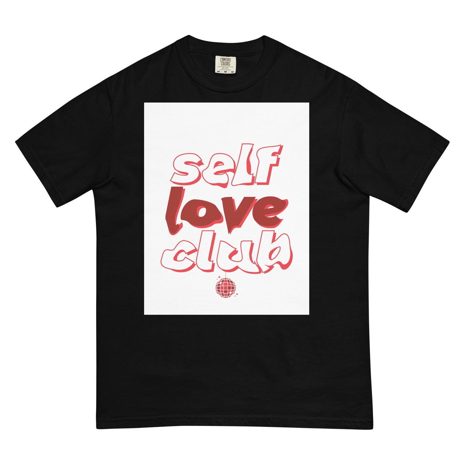 Self Love Club Unisex garment-dyed heavyweight t-shirt