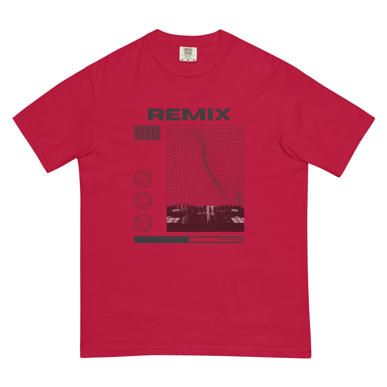 Drop Loading Unisex garment-dyed heavyweight t-shirt
