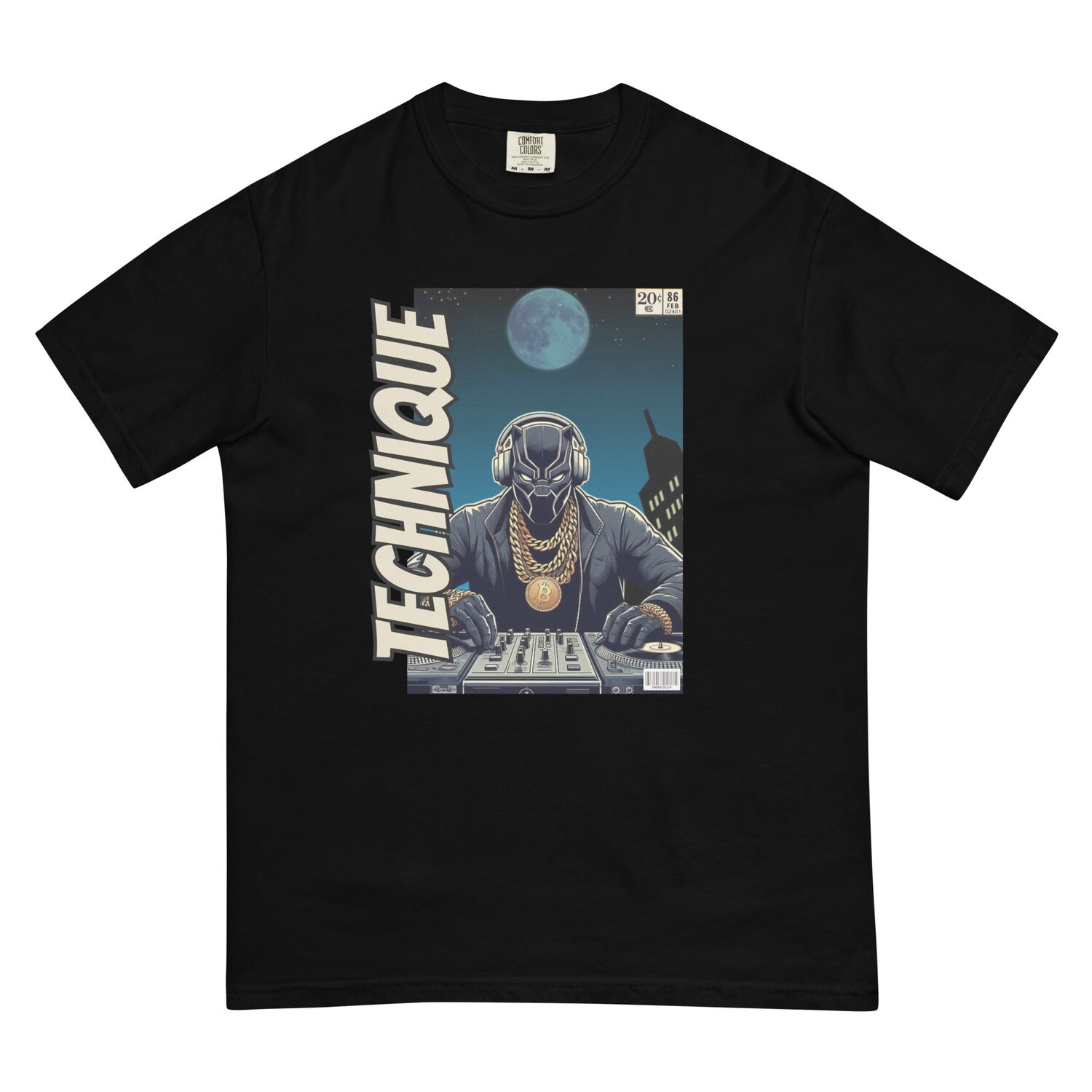 Technique Panther Unisex garment-dyed heavyweight t-shirt