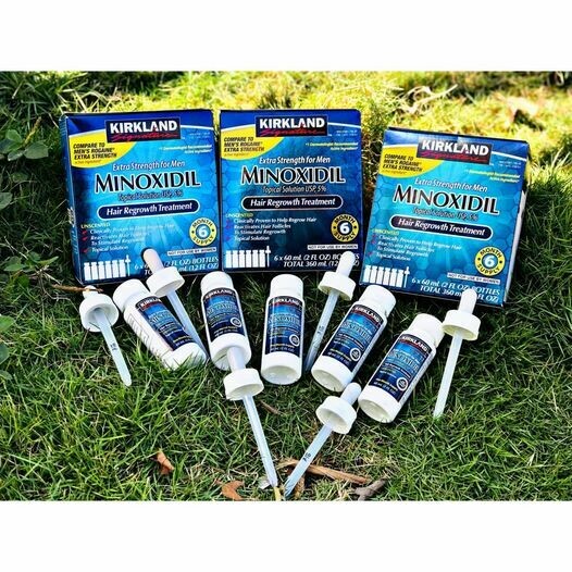 Minoxidil KIRKLAND 5% (Suministro de 6 meses)