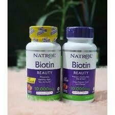 Biotin Natrol (60 tabletas comestibles)
