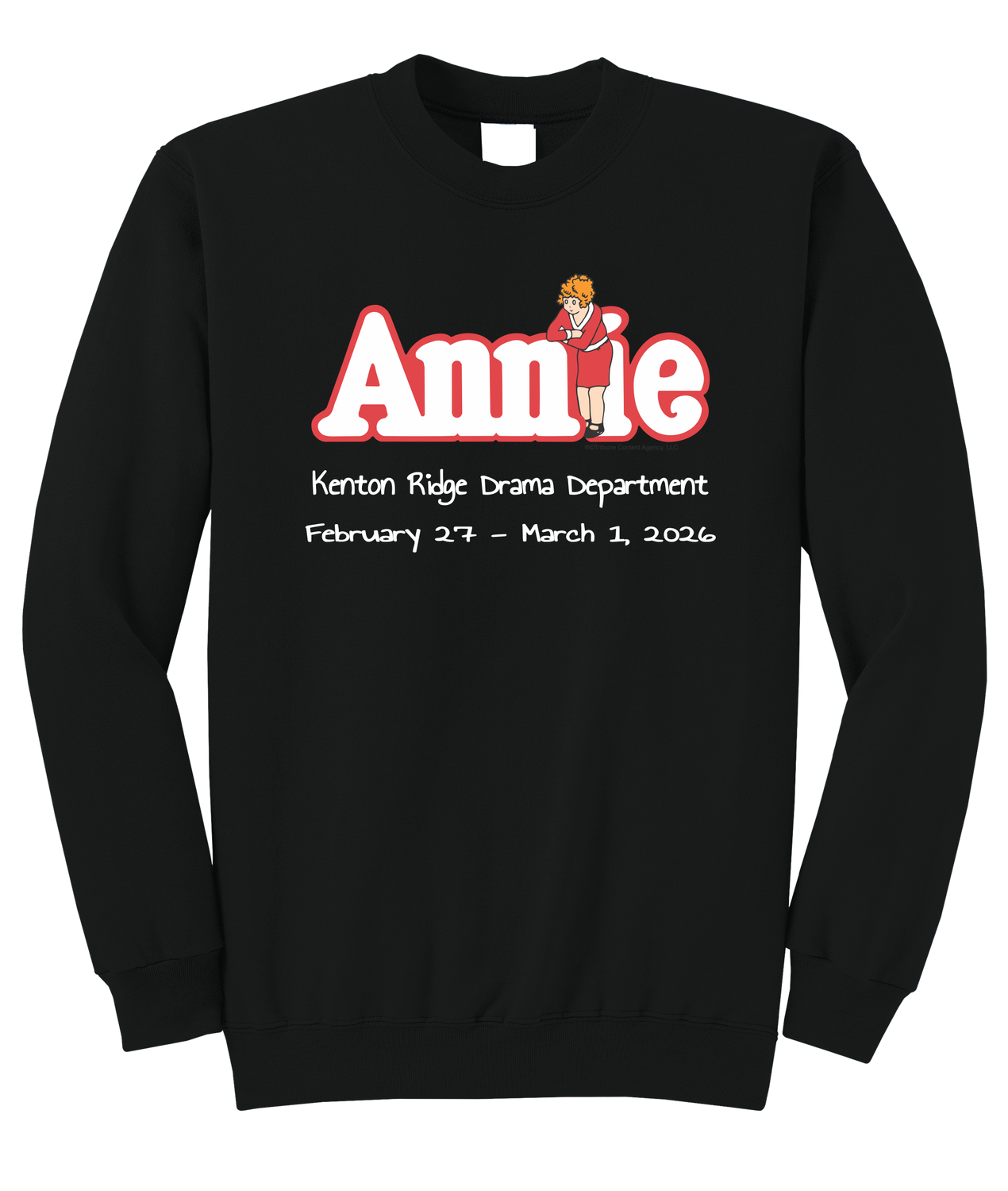 ANNIE crew sweatshirt