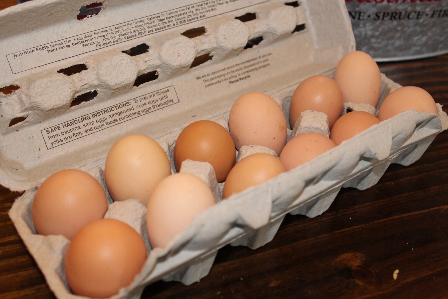 Dozen Pastured Eggs