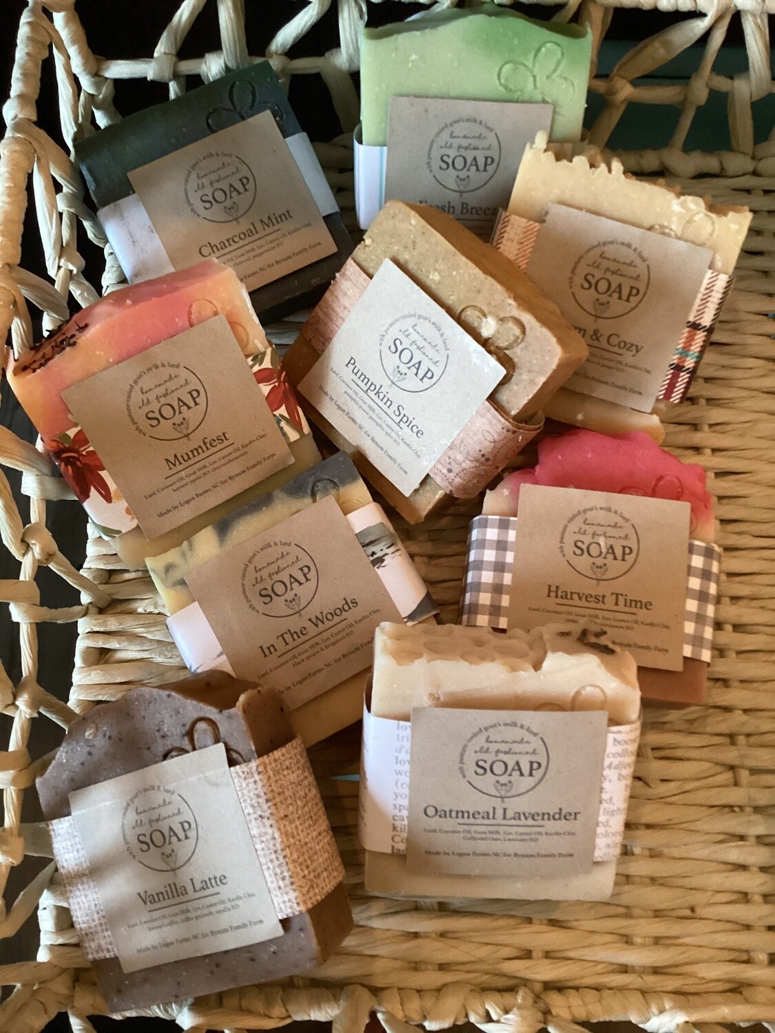 Old Fashioned Lard Soap With Goat’s Milk - All Natural
