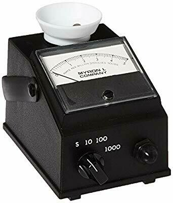Conductivity Meter, Myron L Analog Meter, EP-10 (0-10, 0-100, 0-1000, 0-10,000 µM)