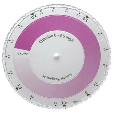 Chlorine, Free & Total Color Disc (0-3.5 ppm)