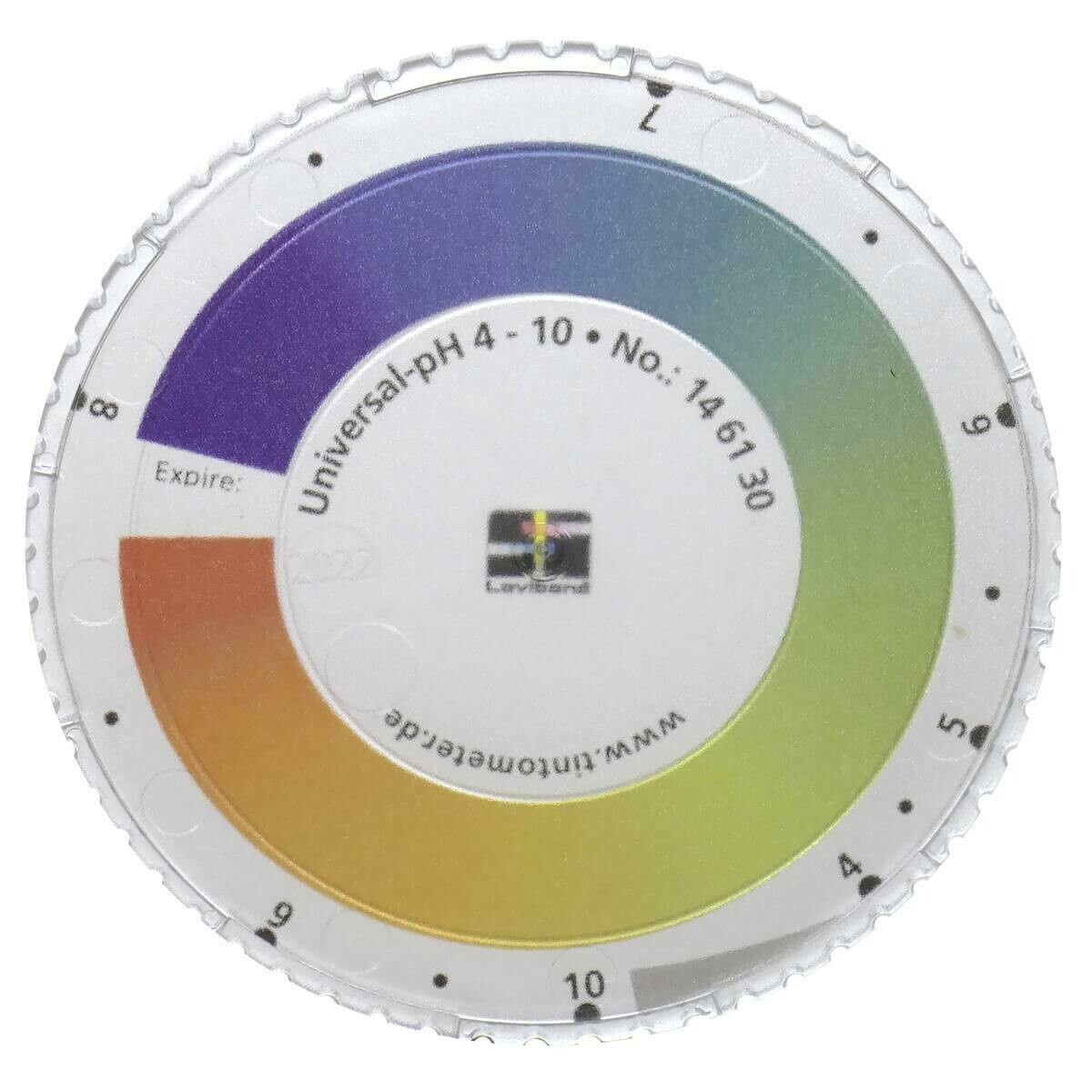 pH Universal, Color Disc (4.0-10.00)