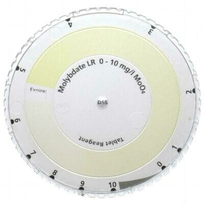 Molybdate LR, Color Disc (1-10.0 ppm)