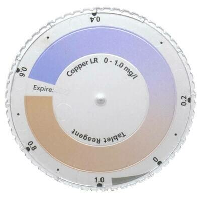 Copper LR, (Free) Color Disc (0-1.0 ppm)
