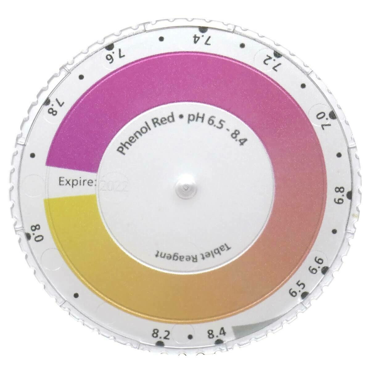 pH Phenol Red Color Disc (6.5-8.4)