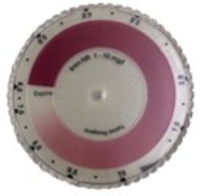 Iron High Range Color Disc (0-10.0 ppm)